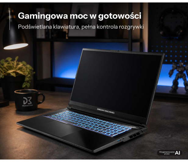 Dream Machines RG5070-17PL30 Ultra 9-290HX/32GB/1TB RTX5070/Win11X 240Hz - 1609192 - zdjęcie 6